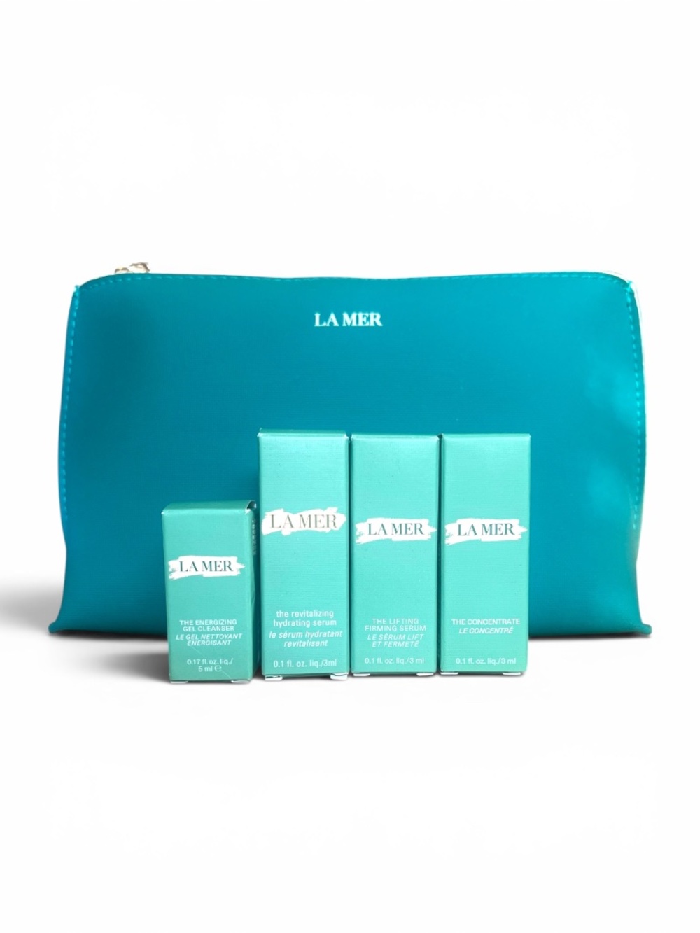 La Mer Luxury Skincare Mini Set w/ Cosmetic Bag Travel Size